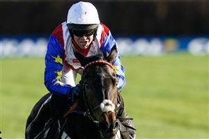 NEWBURY, ENGLAND - NOVEMBER 25: Robert Dunne in action at Newbury Racecourse on November 25, 2022 in Newbury, England. (Photo by Alan Crowhurst/Getty Images)