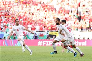 Roozbeh Cheshmi of IR Iran celebrates (Getty Images)