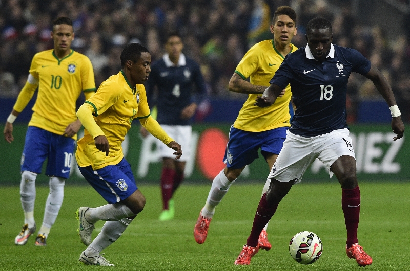 Brazil France 2015 friendly