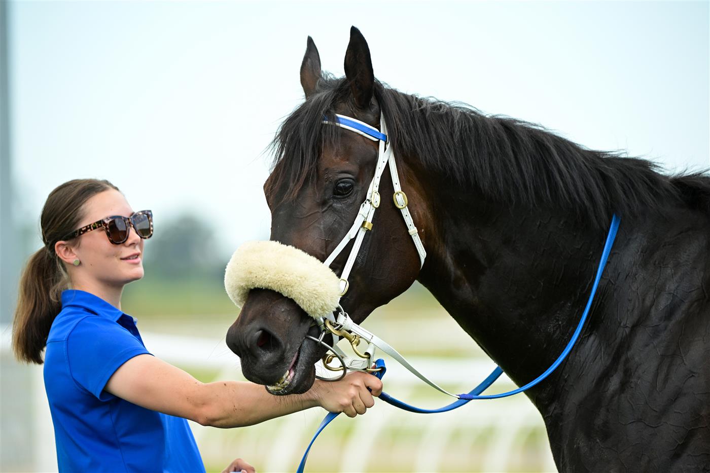 MELBOURNE, AUSTRALIA - DECEMBER 03: Invincible Caviar after winning Race 3, the Furphy Refreshing Ale Bm70 Handicap, during Melbourne Racing at Pakenham Racecourse on December 03, 2022 in Melbourne, Australia. (Photo by Vince Caligiuri/Getty Images)