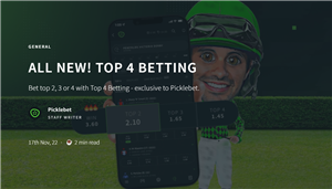Top 4 Betting exclusively available at Picklebet - Get added value