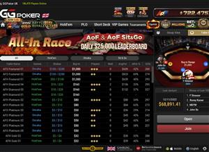 GGPoker All-In or Fold