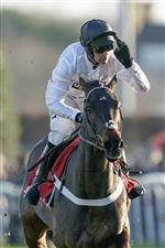 SUNBURY, ENGLAND - DECEMBER 26: Nico de Boinville riding Constitution Hill easily win The Ladbrokes Christmas Hurdle at Kempton Park Racecourse on December 26, 2022 in Sunbury, England. (Photo by Alan Crowhurst/Getty Images)