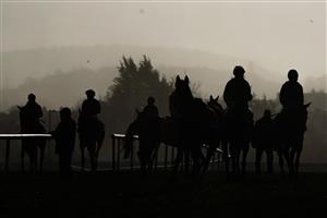 DUBLIN, IRELAND - DECEMBER 28: A general view as runners return after finishing at Leopardstown Racecourse on December 28, 2022 in Dublin, Ireland. (Photo by Alan Crowhurst/Getty Images)