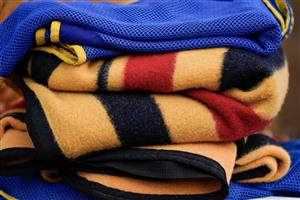 DUBLIN, IRELAND - DECEMBER 28: Horse blankets at Leopardstown Racecourse on December 28, 2022 in Dublin, Ireland. (Photo by Alan Crowhurst/Getty Images)