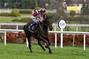 DUBLIN, IRELAND - DECEMBER 28: Jack Kennedy riding Maxxum win The Pertemps Network Handicap Hurdle at Leopardstown Racecourse on December 28, 2022 in Dublin, Ireland. (Photo by Alan Crowhurst/Getty Images)