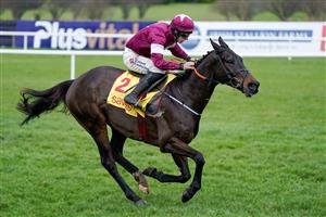 DUBLIN, IRELAND - DECEMBER 28: Jack Kennedy riding Conflated clear the last to win The Savills Chase at Leopardstown Racecourse on December 28, 2022 in Dublin, Ireland. (Photo by Alan Crowhurst/Getty Images)