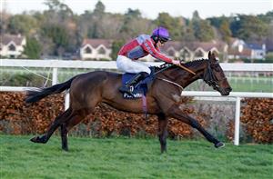 DUBLIN, IRELAND - DECEMBER 29: Charlie Mullins riding Fascile Mode win The Plusvital Flat Race at Leopardstown Racecourse on December 29, 2022 in Dublin, Ireland (Photo by Alan Crowhurst/Getty Images)