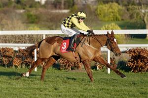 DUBLIN, IRELAND - DECEMBER 29: Paul Townend riding State Man win The Matheson Hurdle at Leopardstown Racecourse on December 29, 2022 in Dublin, Ireland (Photo by Alan Crowhurst/Getty Images)