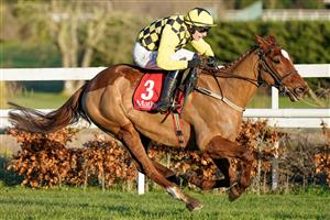 DUBLIN, IRELAND - DECEMBER 29: Paul Townend riding State Man win The Matheson Hurdle at Leopardstown Racecourse on December 29, 2022 in Dublin, Ireland (Photo by Alan Crowhurst/Getty Images)