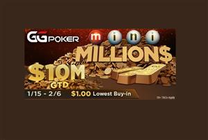 GGPoker to host $10M-Guaranteed mini MILLION$ from January 15th