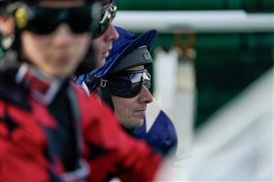 LINGFIELD, ENGLAND - JANUARY 21: Ryan Moore in the stalls at Lingfield Park on January 21, 2023 in Lingfield, England. (Photo by Alan Crowhurst/Getty Images)