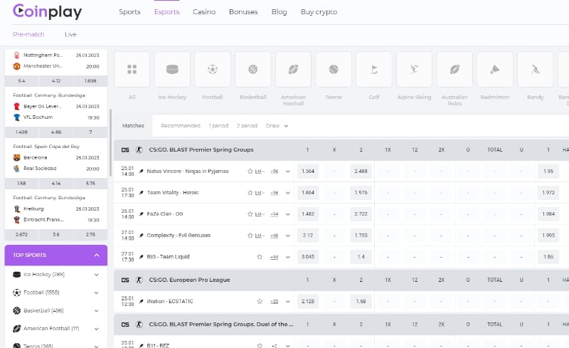 Coinplay sports betting Coinplay sports betting