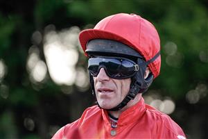 DUBLIN, IRELAND - FEBRUARY 05: Davy Russell poses at Leopardstown Racecourse on February 05, 2023 in Dublin, Ireland. (Photo by Alan Crowhurst/Getty Images)
