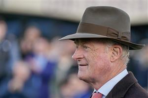 DUBLIN, IRELAND - FEBRUARY 05: Willie Mullins poses at Leopardstown Racecourse on February 05, 2023 in Dublin, Ireland. (Photo by Alan Crowhurst/Getty Images)