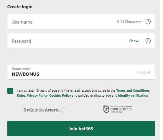 bet365 Bonuscode bet365 bonus code