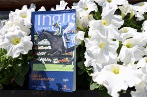 SYDNEY, AUSTRALIA - FEBRUARY 11: An official racebook is seen prior to the Inglis Millennium Day - Sydney Racing at Royal Randwick Racecourse on February 11, 2023 in Sydney, Australia. (Photo by Jeremy Ng/Getty Images)