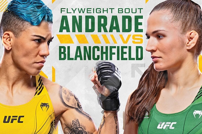 ufc fight night andrade vs blanchfield