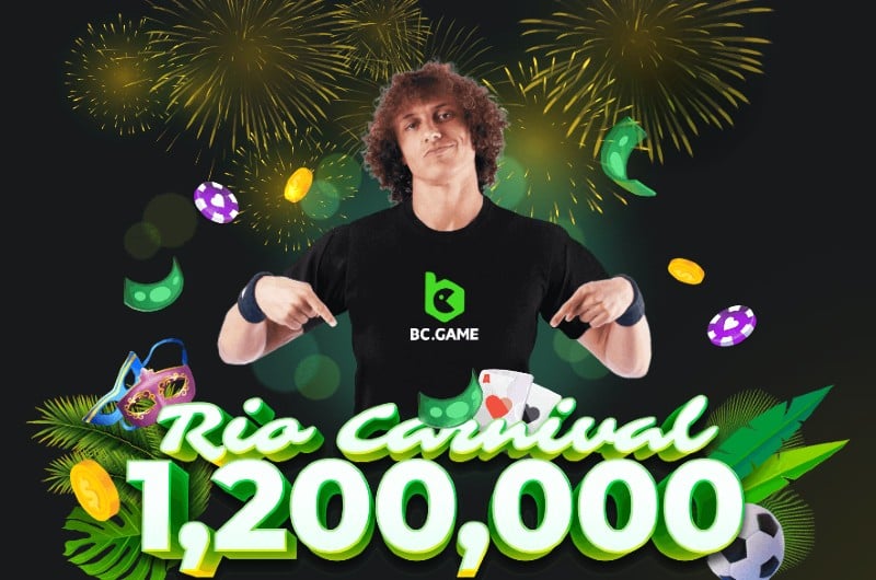 Carnevale di Rio di BC.Game con David Luiz