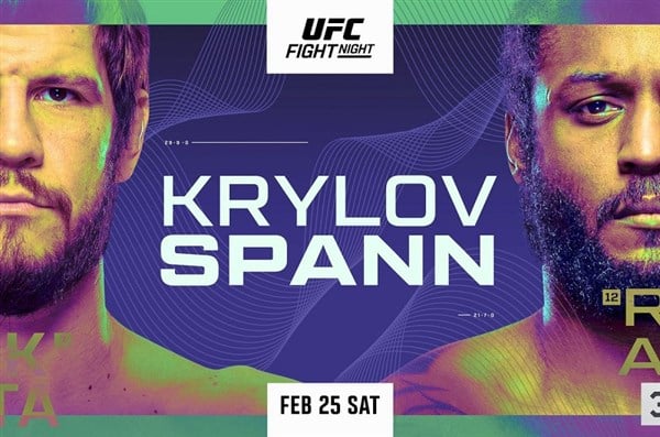 ufc fight night krylov spann
