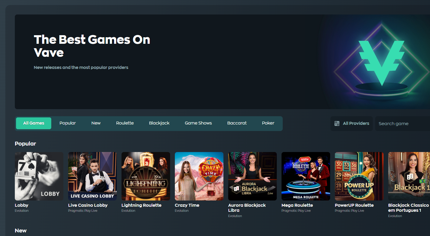 Vave Review - Top Crypto Sportsbook & Casino