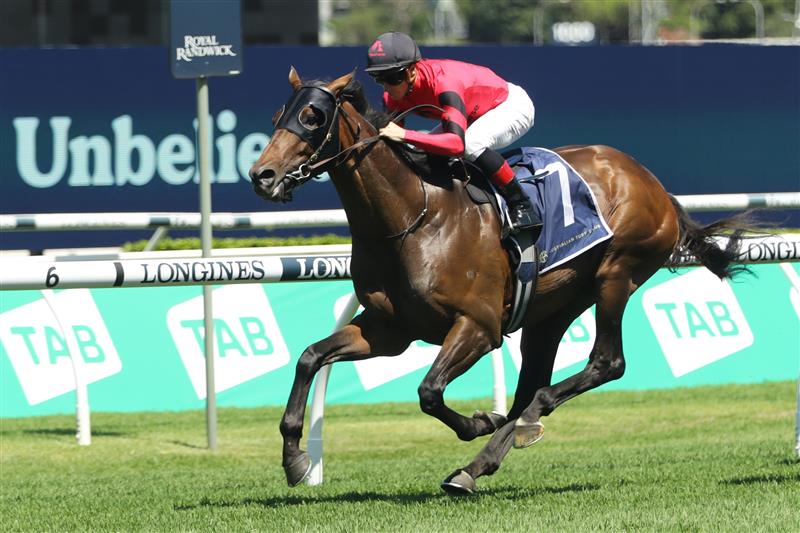 SYDNEY, AUSTRALIA - FEBRUARY 25: James Mcdonald riding Glory Daze winsRace 4 Fitzgerald Jenkins during TAB Chipping Norton Stakes Day - Sydney Racing at Royal Randwick Racecourse on February 25, 2023 in Sydney, Australia. (Photo by Jeremy Ng/Getty Images)