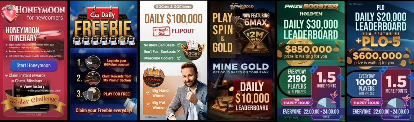 GGPoker Games and Tournaments