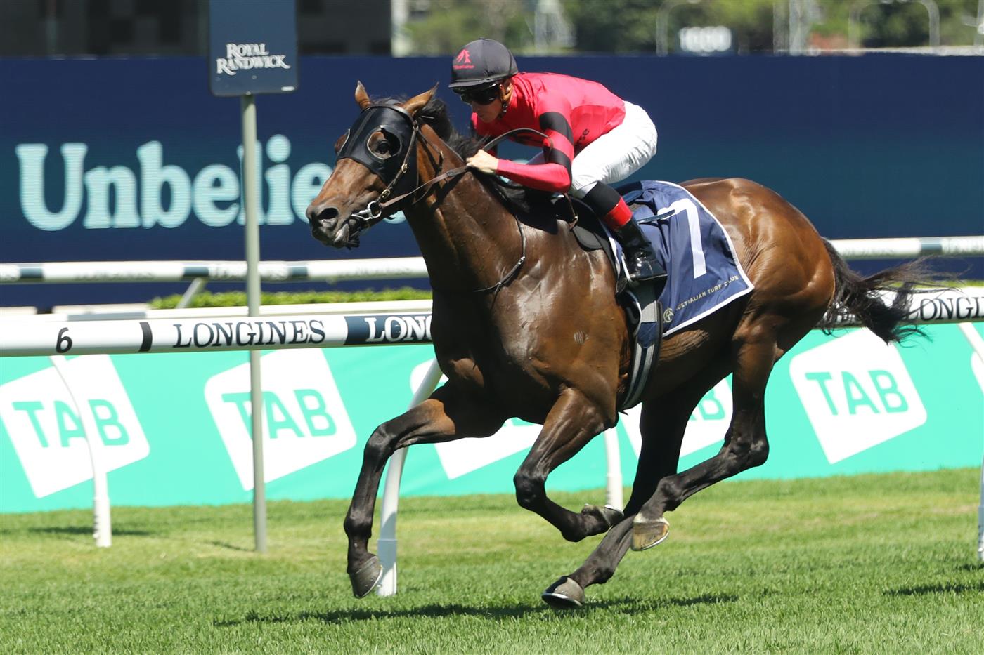SYDNEY, AUSTRALIA - FEBRUARY 25: James Mcdonald riding Glory Daze winsRace 4 Fitzgerald Jenkins during TAB Chipping Norton Stakes Day - Sydney Racing at Royal Randwick Racecourse on February 25, 2023 in Sydney, Australia. (Photo by Jeremy Ng/Getty Images)