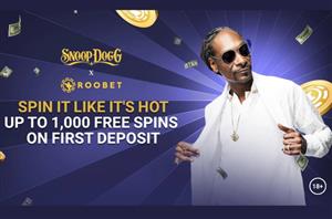 Roobet launch 1000 free spins with Snoop Dogg