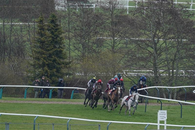 CHELTENHAM, ENGLAND - MARCH 15: A general view during The Glenfarclas Chase during day two of the Cheltenham Festival 2023 at Cheltenham Racecourse on March 15, 2023 in Cheltenham, England. (Photo by Alan Crowhurst/Getty Images)