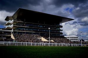 CHELTENHAM, ENGLAND - MARCH 17: A packed grandstand during day four of the Cheltenham Festival 2023 at Cheltenham Racecourse on March 17, 2023 in Cheltenham, England. (Photo by Alan Crowhurst/Getty Images)
