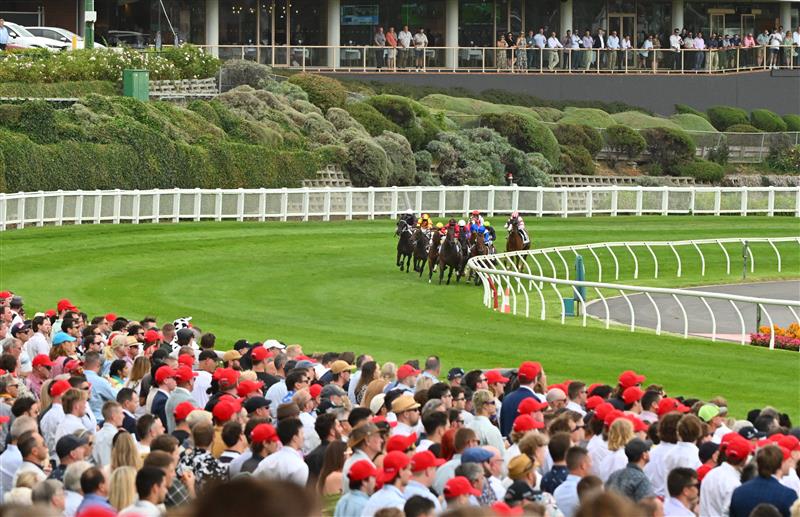 MELBOURNE, AUSTRALIA - MARCH 18: Ben Melham riding Bel Air winning Race 4, the Xtreme Freight Vobis Gold Reef, during Melbourne Racing at Moonee Valley Racecourse on March 18, 2023 in Melbourne, Australia. (Photo by Vince Caligiuri/Getty Images)