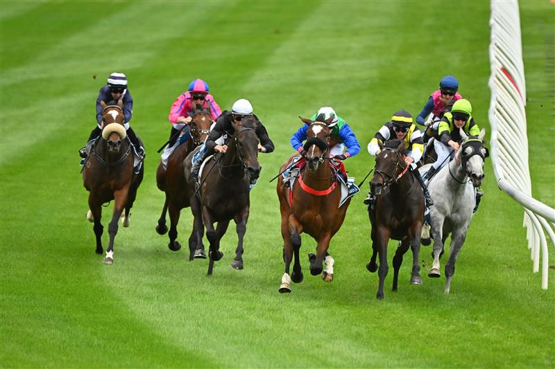 MELBOURNE, AUSTRALIA - MARCH 18: Dean Yendall riding Queen Air winning Race 3, the Piper-heidsieck The Mystic Journey, during Melbourne Racing at Moonee Valley Racecourse on March 18, 2023 in Melbourne, Australia. (Photo by Vince Caligiuri/Getty Images)