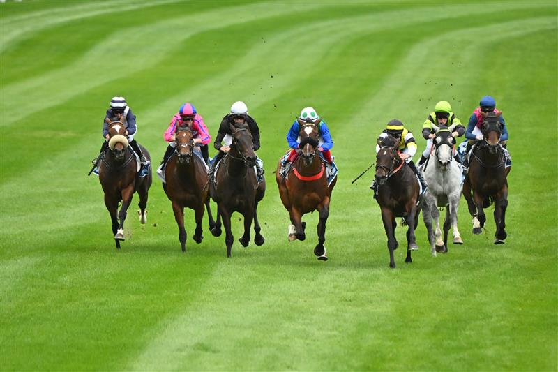 MELBOURNE, AUSTRALIA - MARCH 18: Dean Yendall riding Queen Air winning Race 3, the Piper-heidsieck The Mystic Journey, during Melbourne Racing at Moonee Valley Racecourse on March 18, 2023 in Melbourne, Australia. (Photo by Vince Caligiuri/Getty Images)