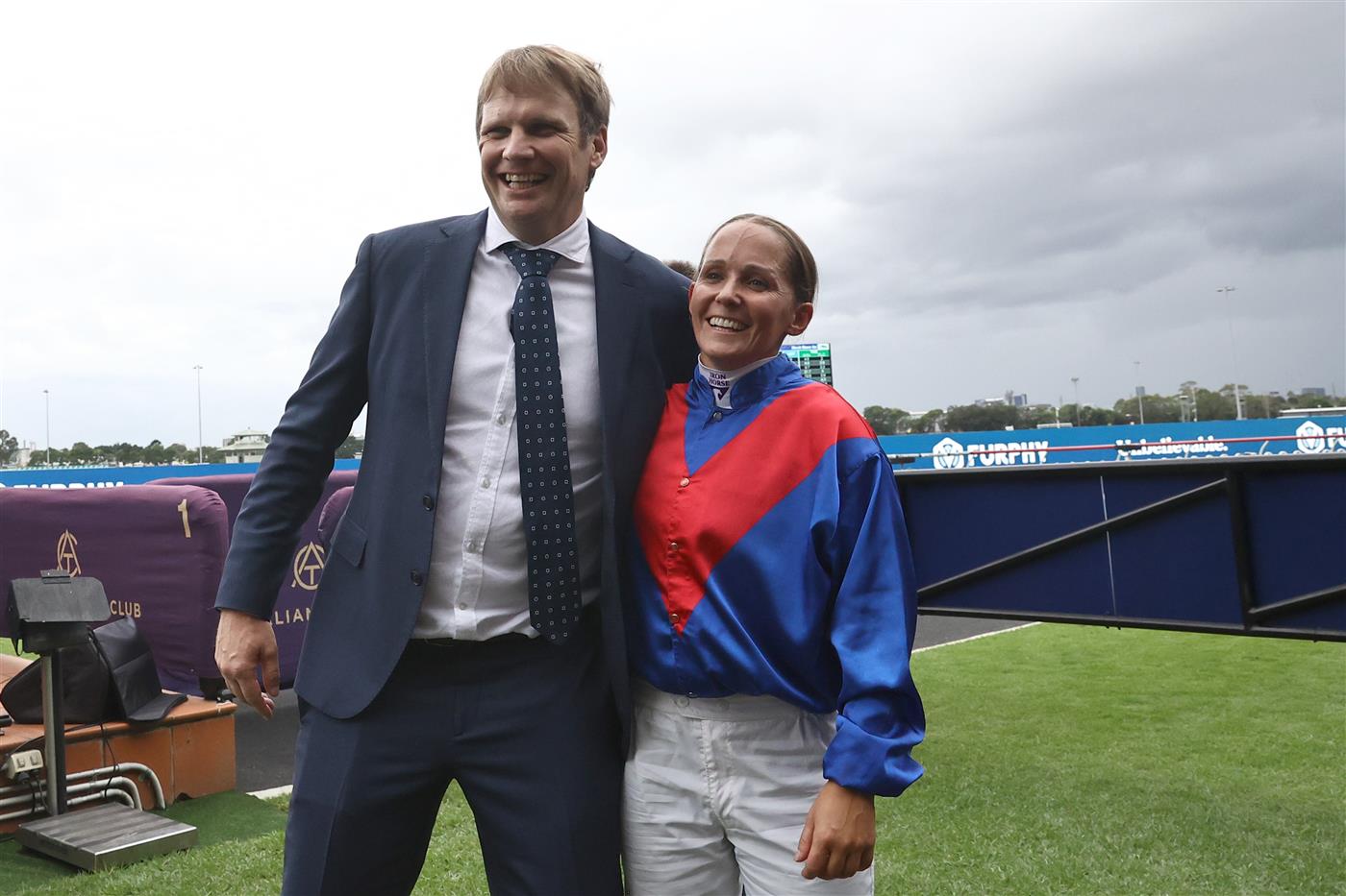 SYDNEY, AUSTRALIA - MARCH 25: Rachel King riding Arapaho wins Race 8 KIA Tancred Stakes during Sydney Racing at Rosehill Gardens on March 25, 2023 in Sydney, Australia. (Photo by Jeremy Ng/Getty Images)