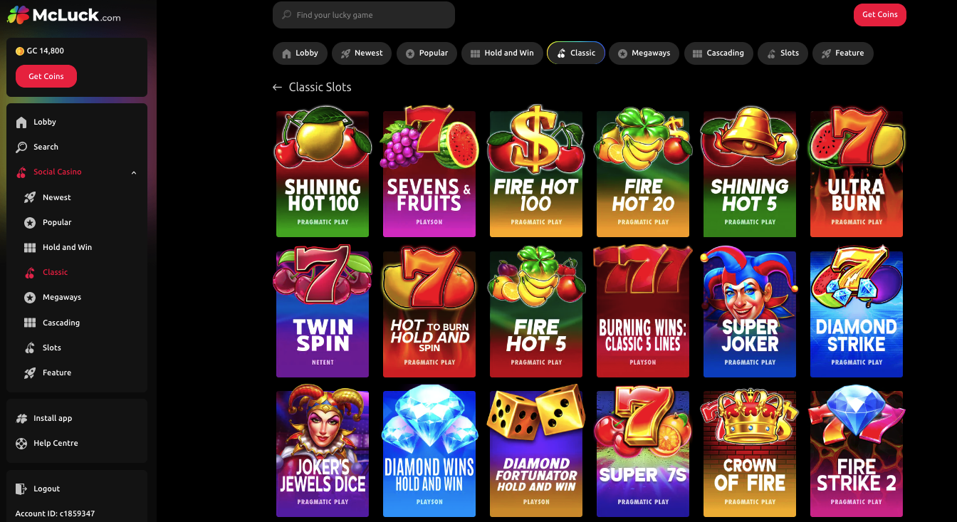 Classic-Slots---McLuck-Casino
