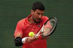 Novak Djokovic shot