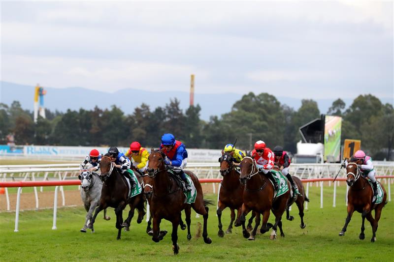 HAWKESBURY, AUSTRALIA - APRIL 22: Kerrin Mcevoy riding Palmetto wins Race 10 Clarendon Tavern during Hawkesbury Cup Day Sydney Racing at Hawkesbury Racecourse on April 22, 2023 in Hawkesbury, Australia. (Photo by Jeremy Ng/Getty Images)
