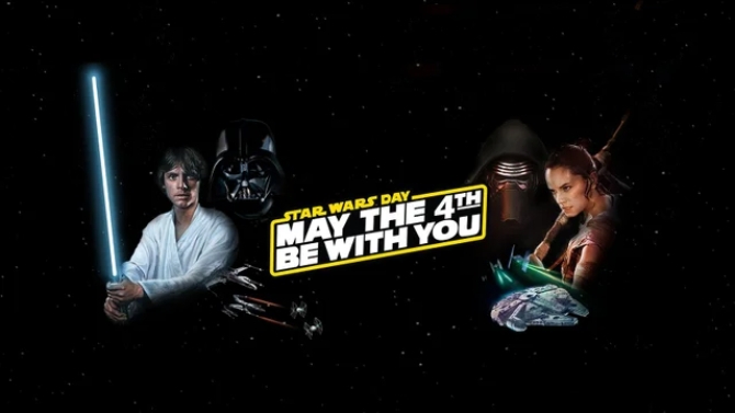 May the 4th be with you!