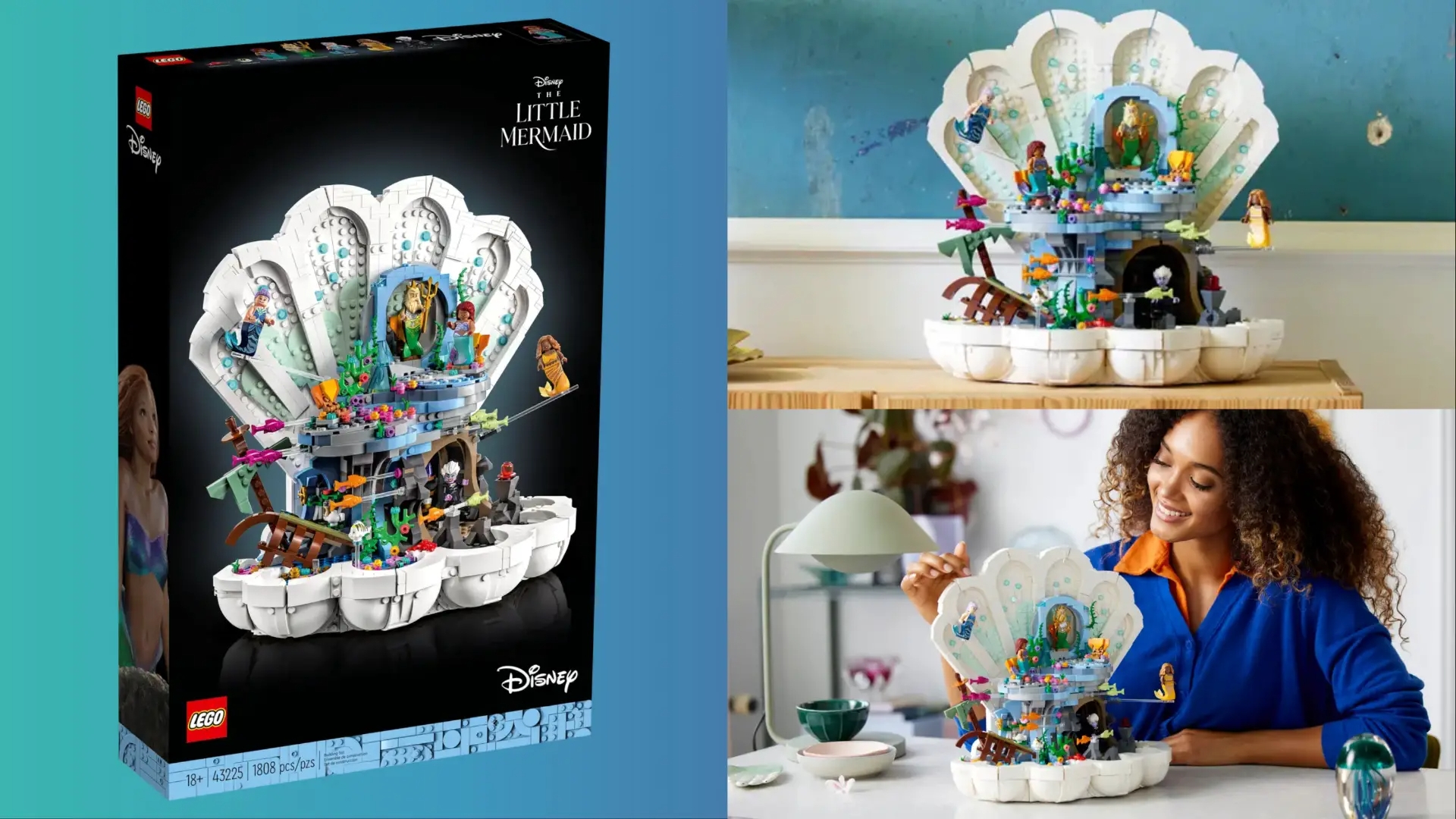 The Little Mermaid Royal Clamshell