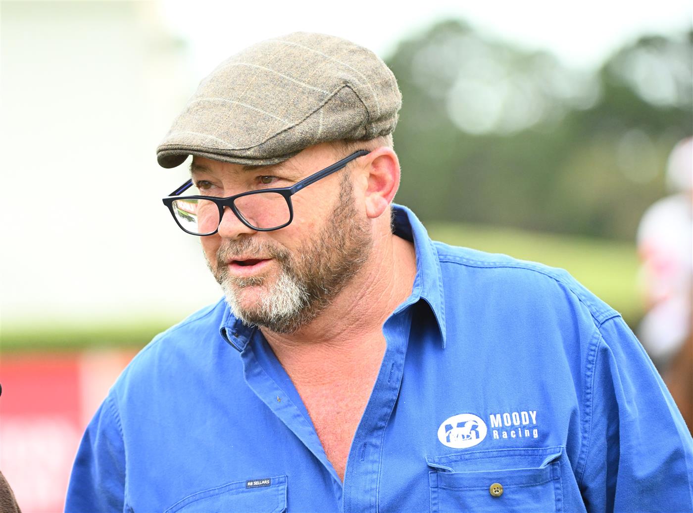 MORNINGTON, AUSTRALIA - APRIL 22: Trainer Peter Moody after Outback Action won Race 5, the No Fuss Event Hire Handicap, during Melbourne Racing at Mornington Racecourse on April 22, 2023 in Mornington, Australia. (Photo by Vince Caligiuri/Getty Images)