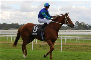 HAWKESBURY, AUSTRALIA - APRIL 22: Hannah Williams riding Delacour wins Race 5 The Lawn Shed during Hawkesbury Cup Day Sydney Racing at Hawkesbury Racecourse on April 22, 2023 in Hawkesbury, Australia. (Photo by Jeremy Ng/Getty Images)