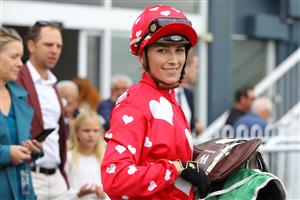 HAWKESBURY, AUSTRALIA - APRIL 22: Hannah Williams riding Penthouse wins Race 2 TAB Highway during Hawkesbury Cup Day Sydney Racing at Hawkesbury Racecourse on April 22, 2023 in Hawkesbury, Australia. (Photo by Jeremy Ng/Getty Images)