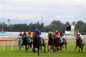 HAWKESBURY, AUSTRALIA - APRIL 22: Kerrin Mcevoy riding Palmetto wins Race 10 Clarendon Tavern during Hawkesbury Cup Day Sydney Racing at Hawkesbury Racecourse on April 22, 2023 in Hawkesbury, Australia. (Photo by Jeremy Ng/Getty Images)