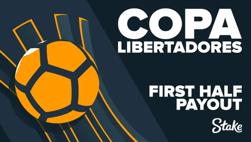 Stake.com Copa Libertadores First Half Payout Stake.com Copa Libertadores First Half Payout