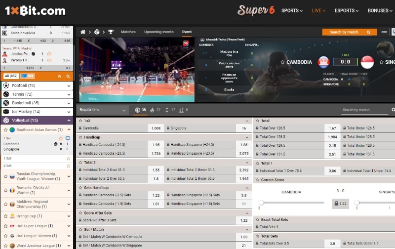 1xBit live streaming 1xBit live streaming