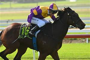 WARRNAMBOOL, AUSTRALIA - MAY 03: Linda Meech riding World Action winning Race 2, the Bottle-o Warrnambool Maiden Plate, during Galleywood Hurdle Day on May 03, 2023 in Warrnambool, Australia. (Photo by Vince Caligiuri/Getty Images)