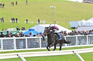 WARRNAMBOOL, AUSTRALIA - MAY 03: Will Gordon riding Tolemac winning Race 4, the Decron Dunroe Bm120 Steeplechase, during Galleywood Hurdle Day on May 03, 2023 in Warrnambool, Australia. (Photo by Vince Caligiuri/Getty Images)