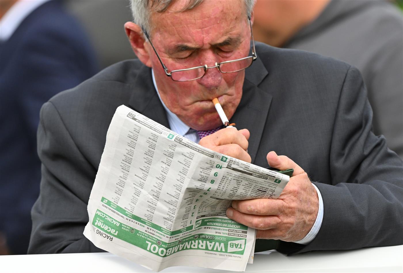 WARRNAMBOOL, AUSTRALIA - MAY 04: General view racegoers during Grand Annual Day at Warrnambool Racing Club on May 04, 2023 in Warrnambool, Australia. (Photo by Vince Caligiuri/Getty Images)