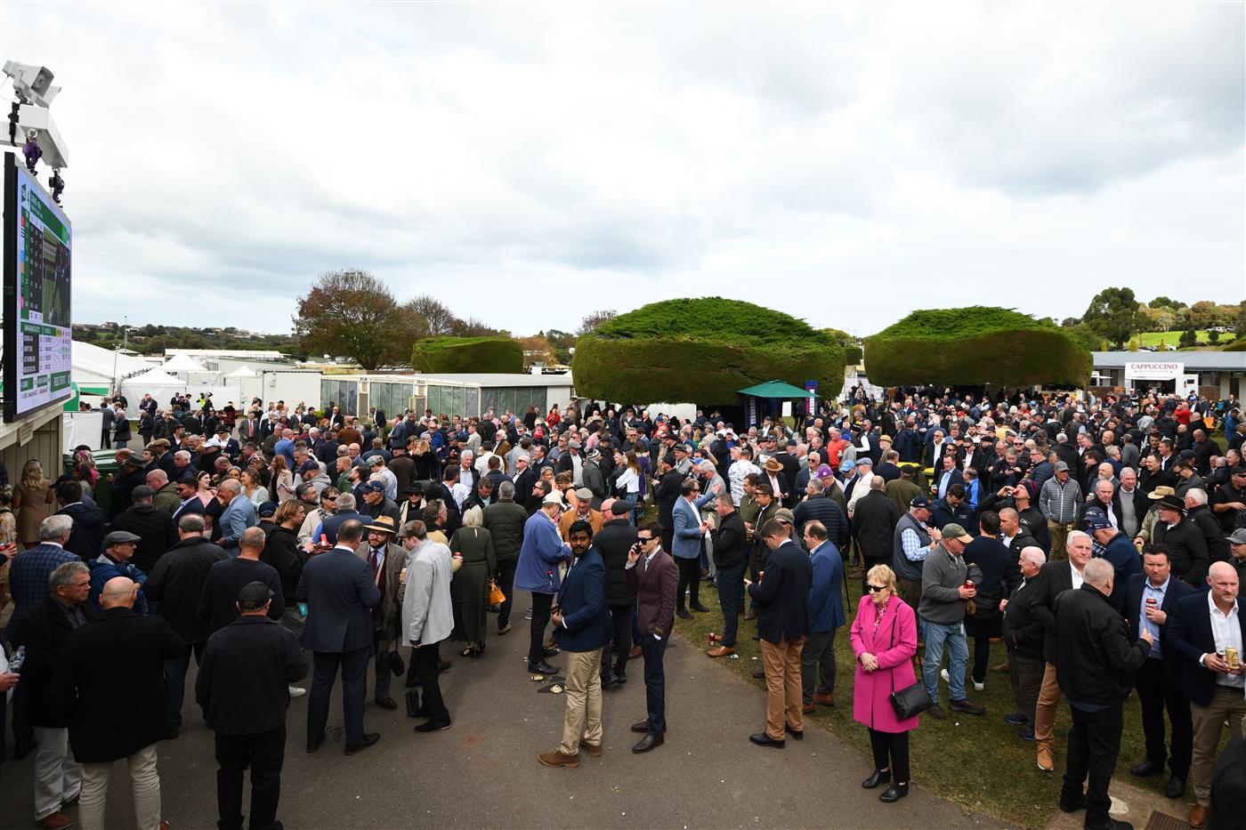 WARRNAMBOOL, AUSTRALIA - MAY 04: General view of crowds during Grand Annual Day at Warrnambool Racing Club on May 04, 2023 in Warrnambool, Australia. (Photo by Vince Caligiuri/Getty Images)